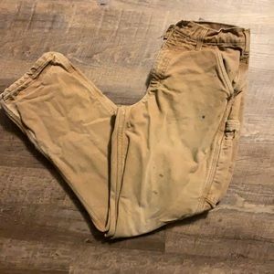 Men’s Flannel Lined Carhartt Pants